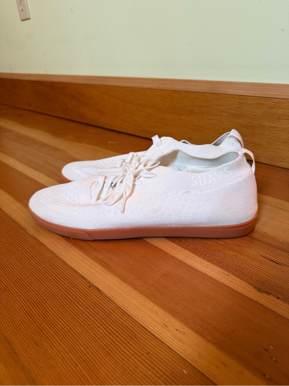 Suavs The Zilker Casual Shoes Marshmallow White Gum Soles Men's 11